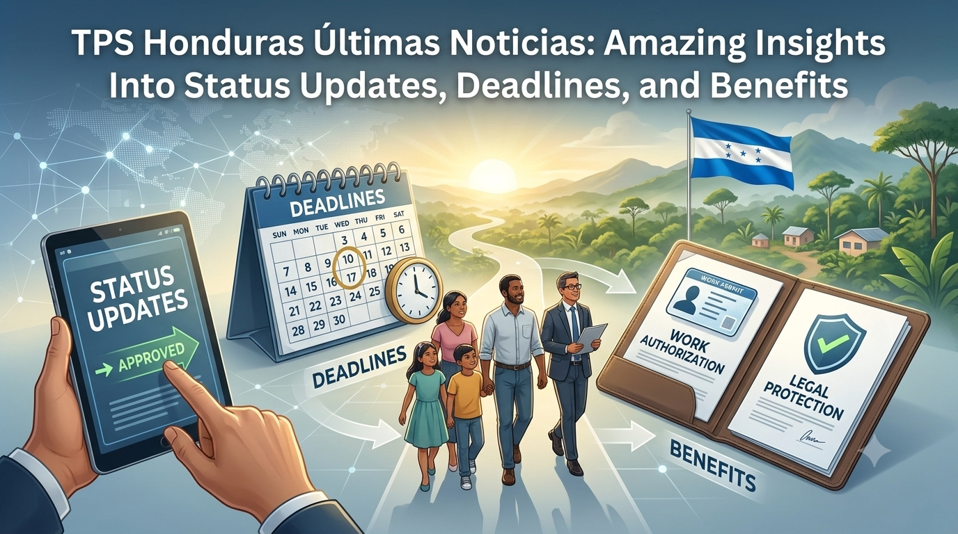 TPS Honduras Últimas Noticias: Amazing Insights Into Status Updates, Deadlines, and Benefits