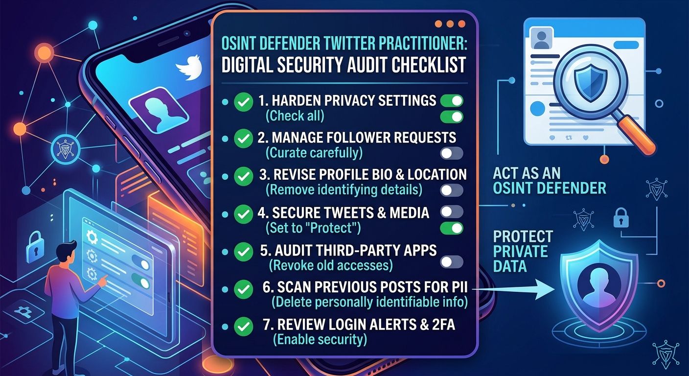 OSINT Defender Twitter: How to Protect Your Privacy on X