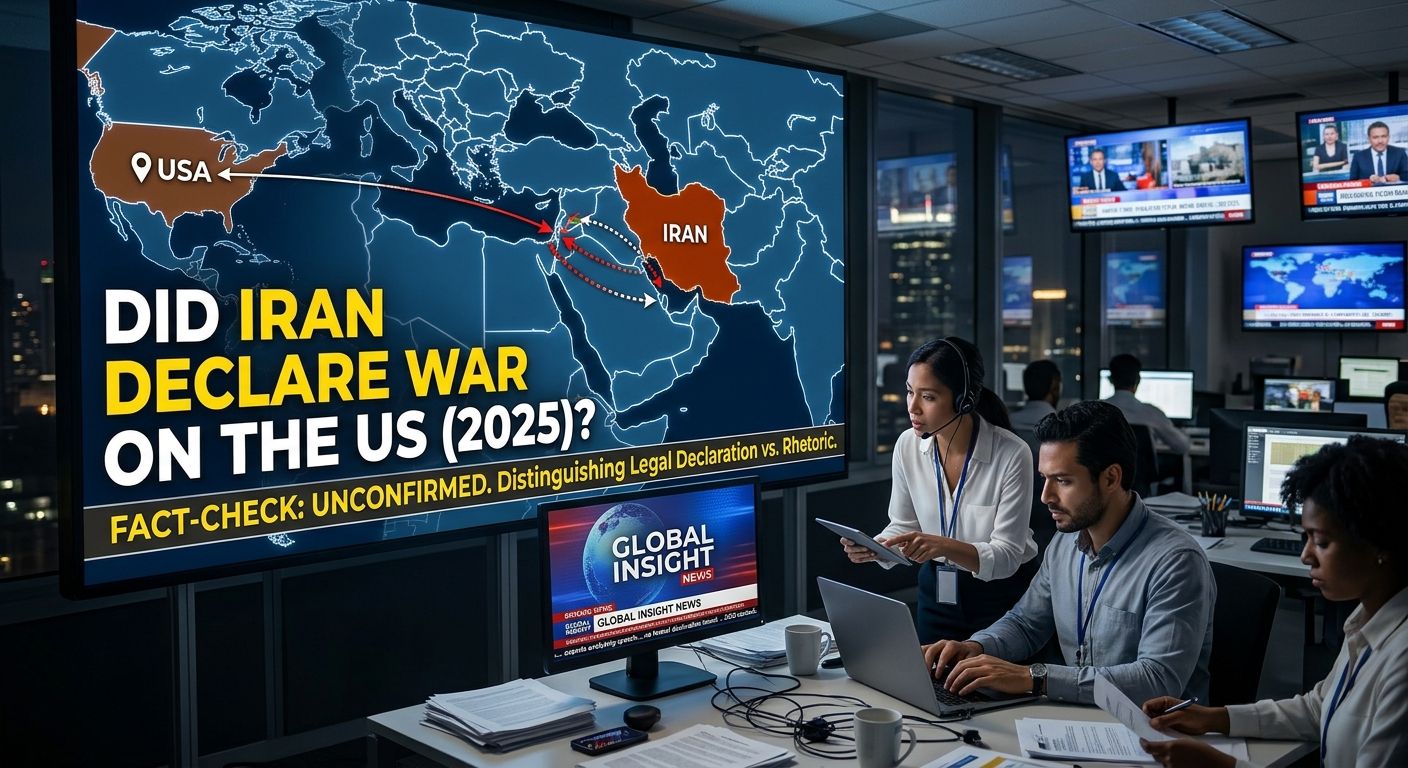 Did Iran Declare War on the US 2025? Geopolitical Reality and Conflict Analysis